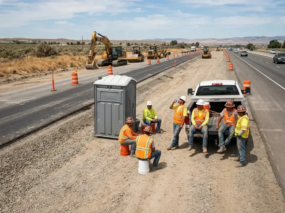 highway-road-construction-crew-007 — frequently asked questions, Porta Potty and Restroom Rentals in Mount Vernon, MO